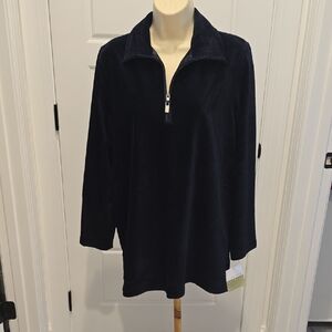 Liz Claiborne Midnight Blue Pullover Hoodie